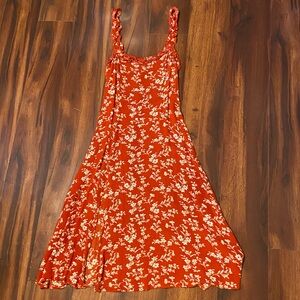 Lulus Floral Midi Dress